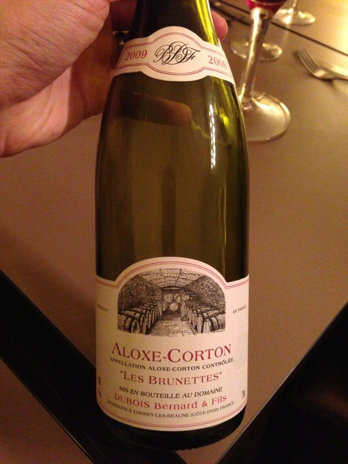 this was our wine selection of the lunch - not bad!