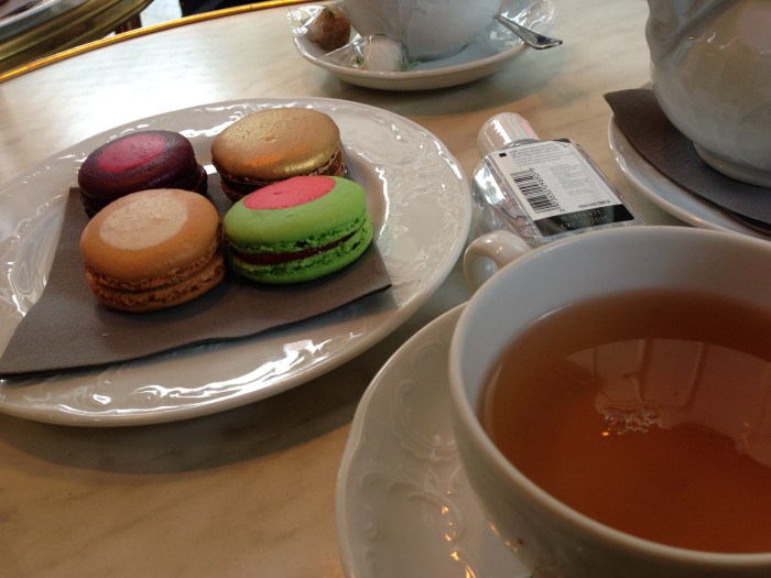 ... which ended up the best macarons of the trip!  great filling and profound flavors!