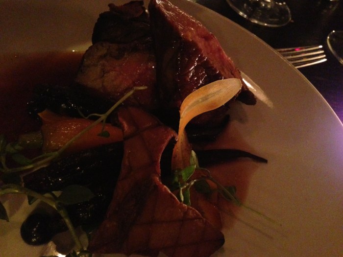 steak and mushrooms: this dish was a little disappointing, as it failed to reach Garces Trading Company goodness. The cut of meat was nice, and the application of heat was technically sound, however, the flavor was underwhelming - it was reminiscent of the steak we had in Paris (the one at Le Chateaubriand, not the one that gave us gastroenteritis). So I guess that's kinda-sorta-a-fail!