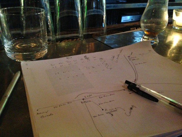 this brainstorm brought to you by whisk[e]y ... Spain and France won't eve know what hit 'em ...
